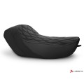 LUIMOTO (Hex-Diamond) Rider Seat Covers for the HARLEY DAVIDSON IRON 1200 (2018+)